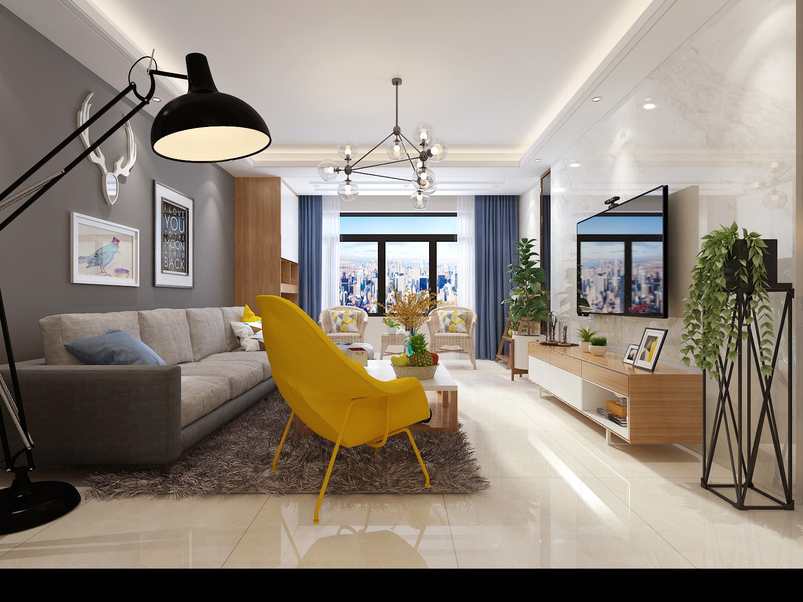 东营120㎡美式loft